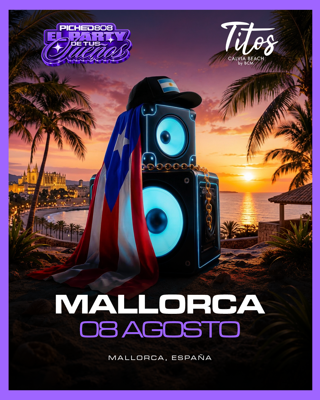 August 8th - PICHEO808 - Titos Calvià Beach