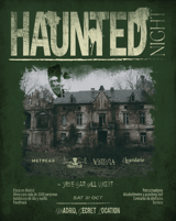 Cartel de Haunted Night Vol.ii