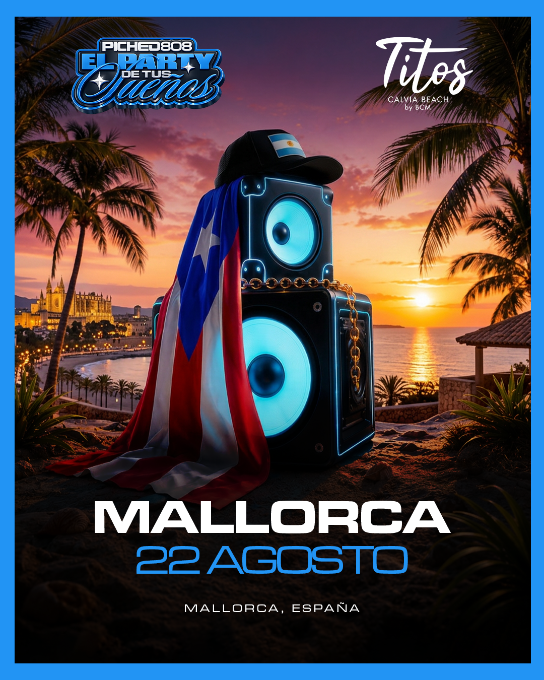 August 22nd - PICHEO808 - Titos Calvià Beach
