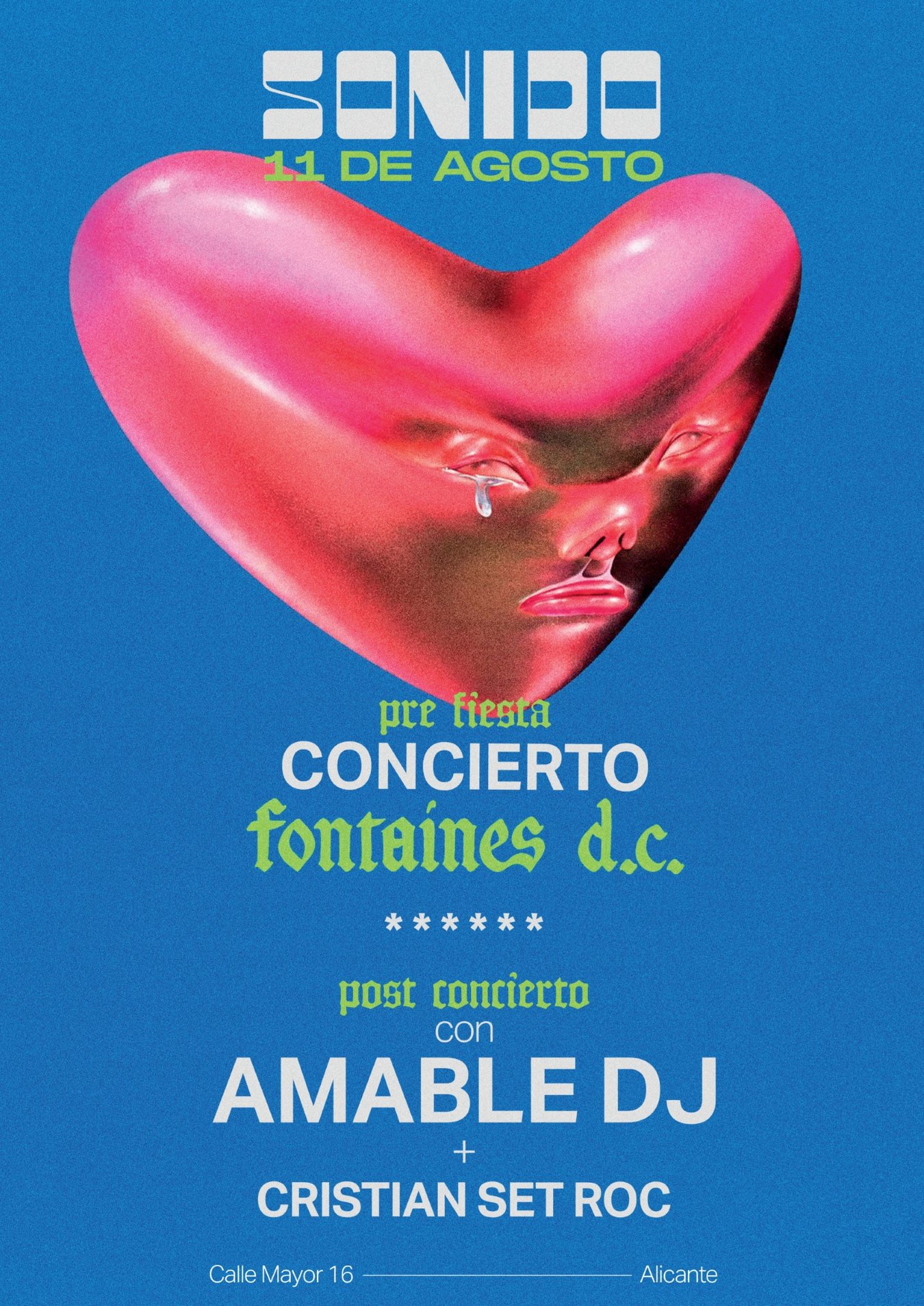 Fiesta Post Concierto Oficial de Fontaines D.C
