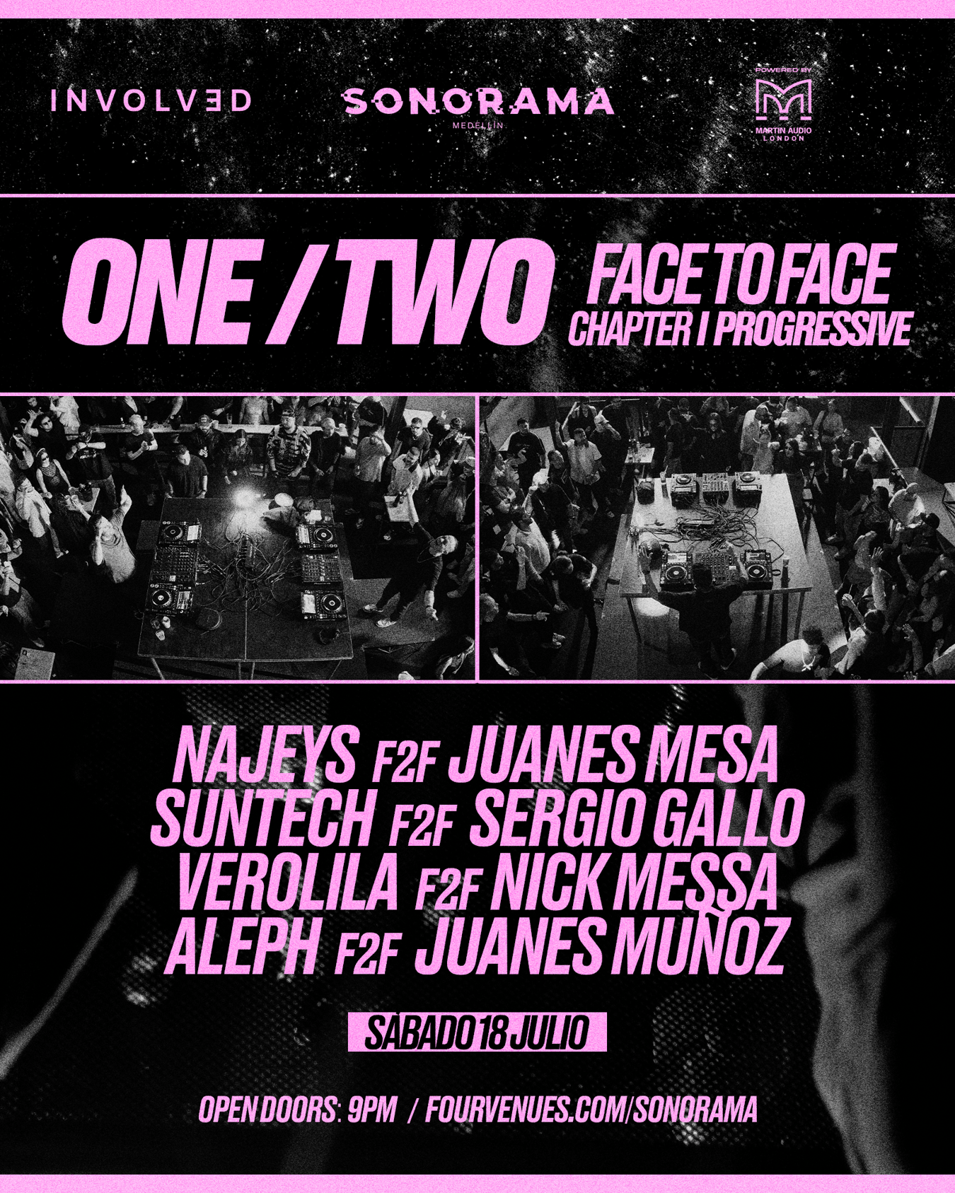 ONE / TWO: FACE TO FACE / PROGRESSIVE