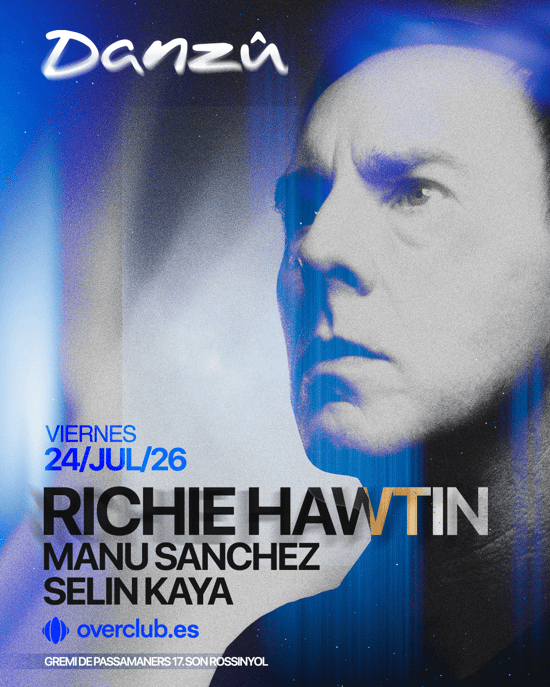 Entradas RICHIE HAWTIN by DANZÛ en OVERCLUB (Palma) | Fourvenues