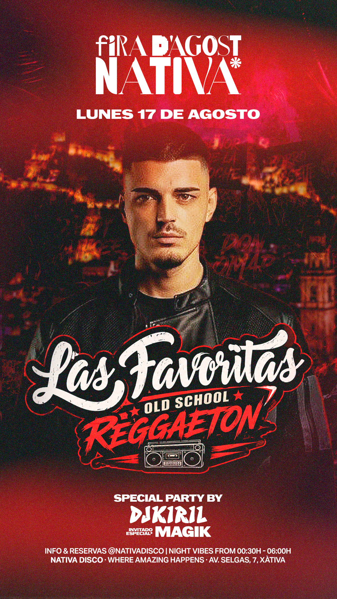 Fira D'agost Favoritas del Reggaeton