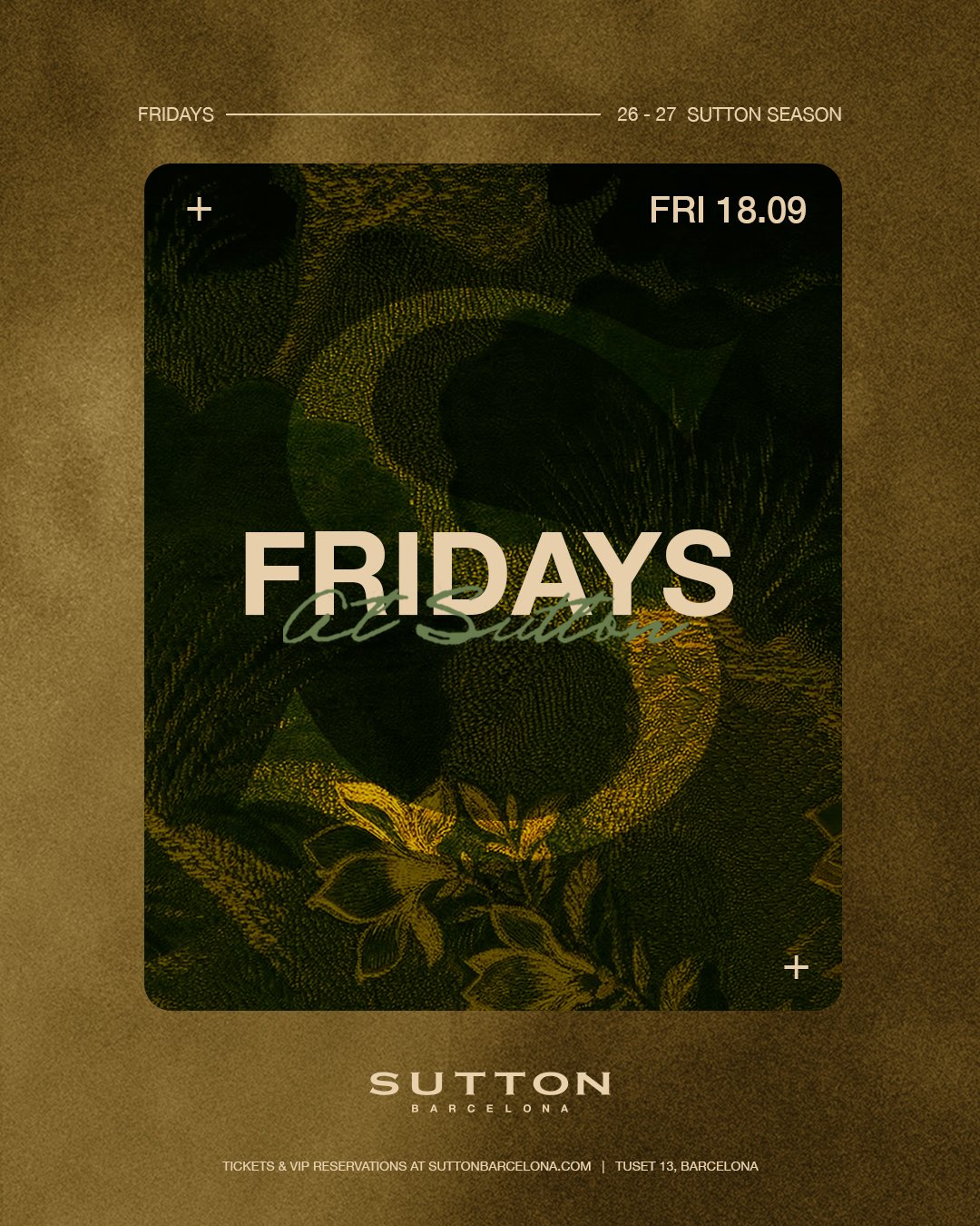 Fridays at Sutton
