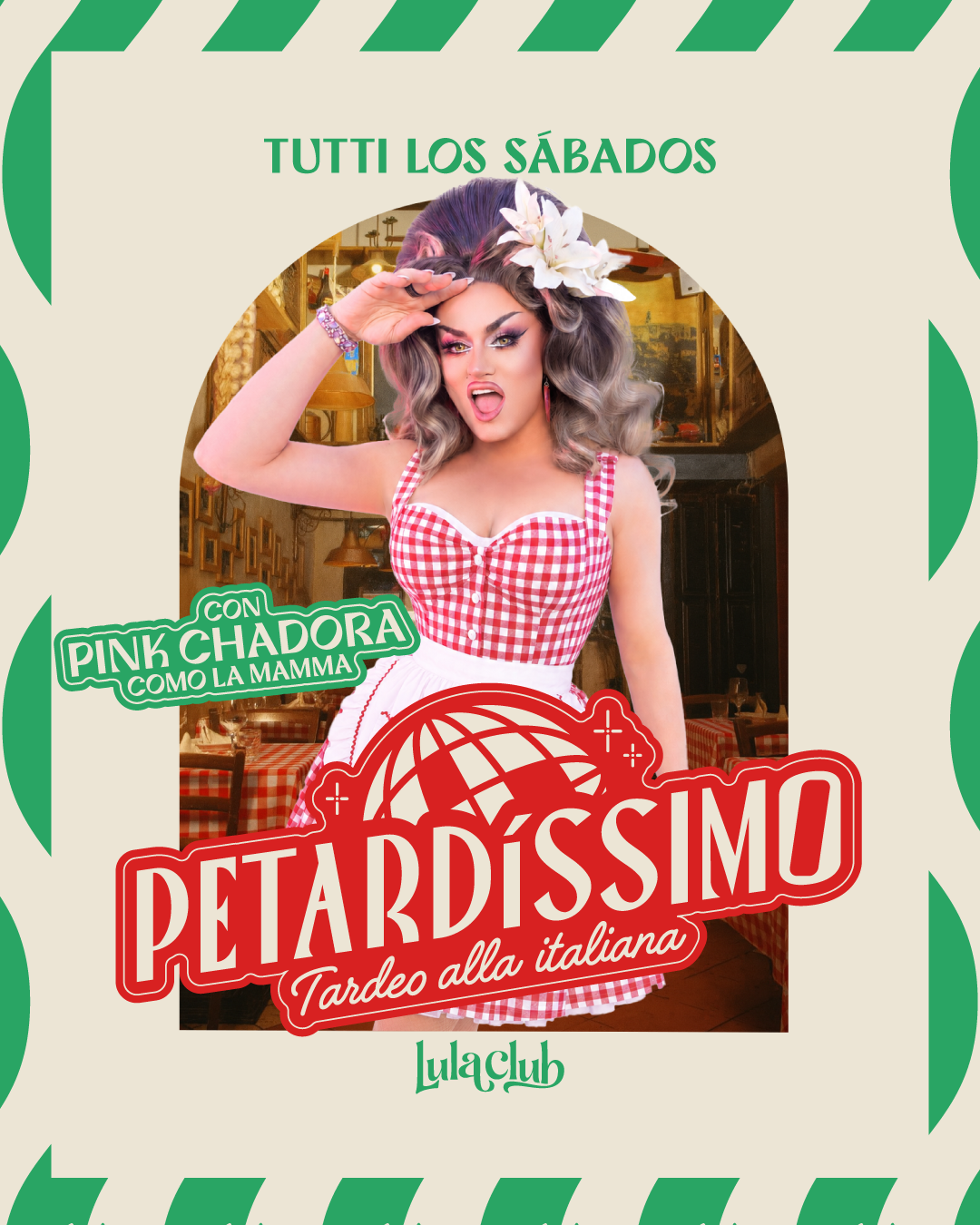 PETARDÍSSIMO - Madrid 🇮🇹 Un tardeo alla italiana con PINK CHADORA