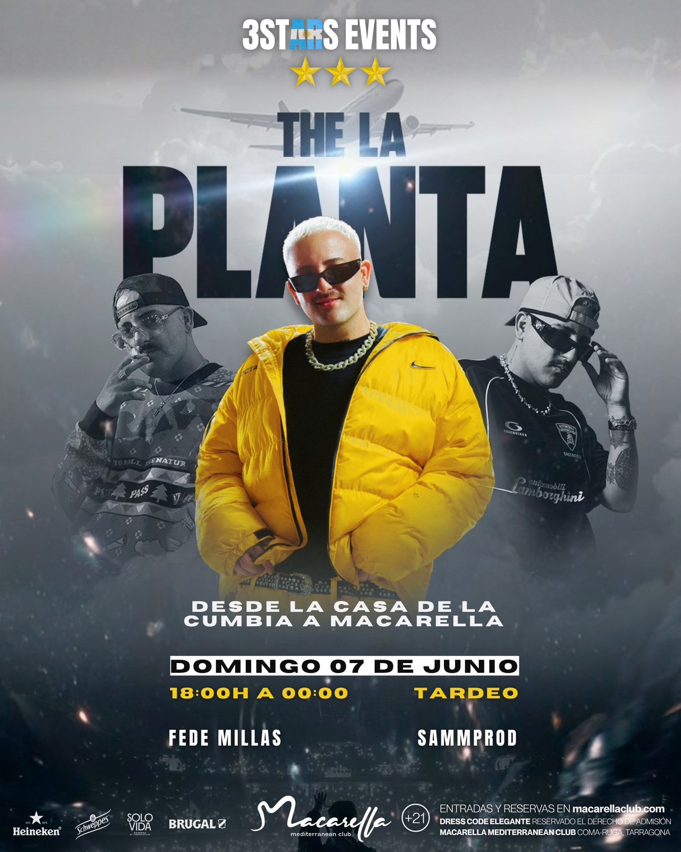 3STARS EVENTS - THE LA PLANTA