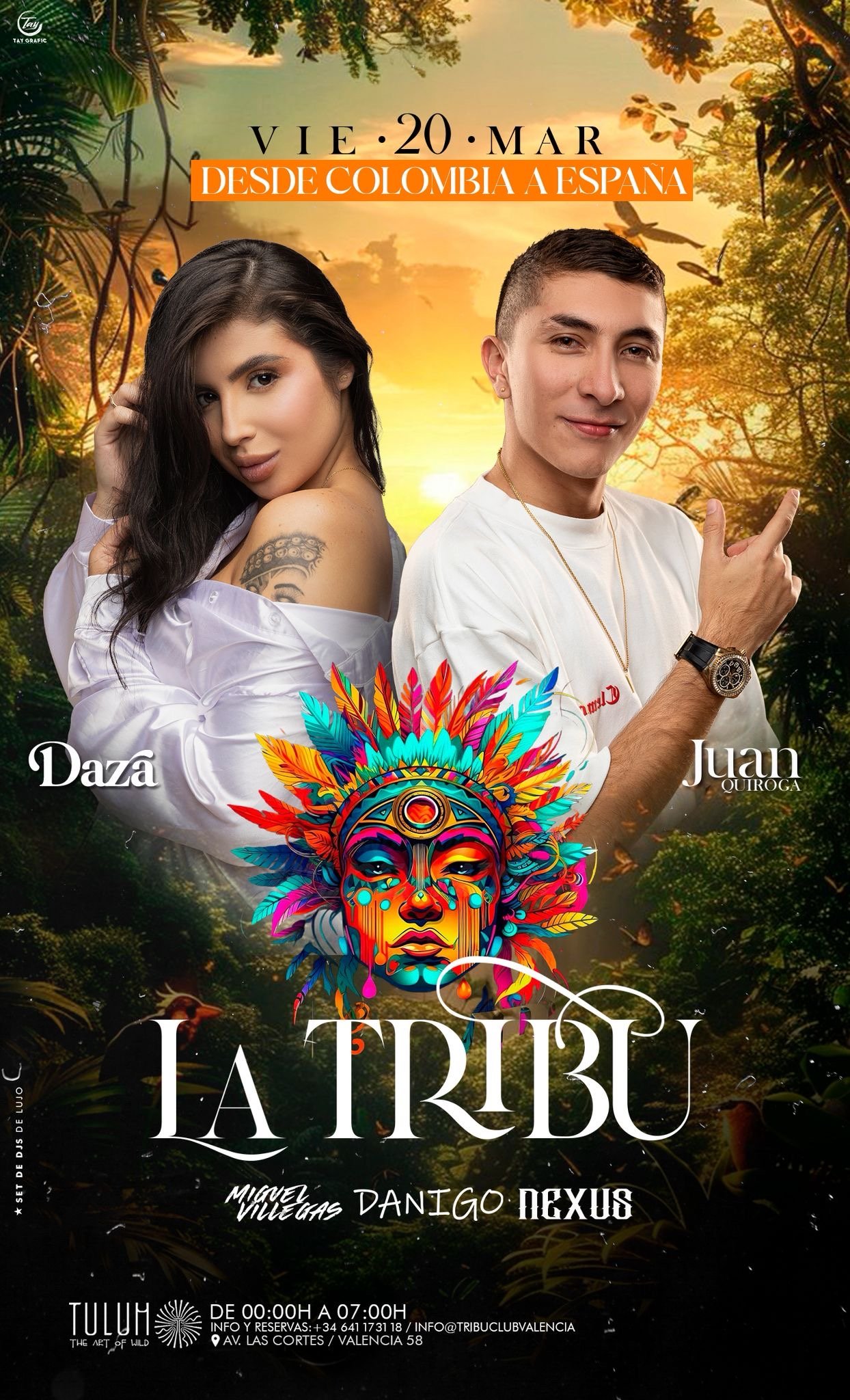 LA TRIBU CON JUAN QUIROGA Y ALEJANDRA DAZA | SALA 1