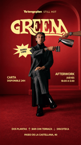 Cartel de Afterwork Green