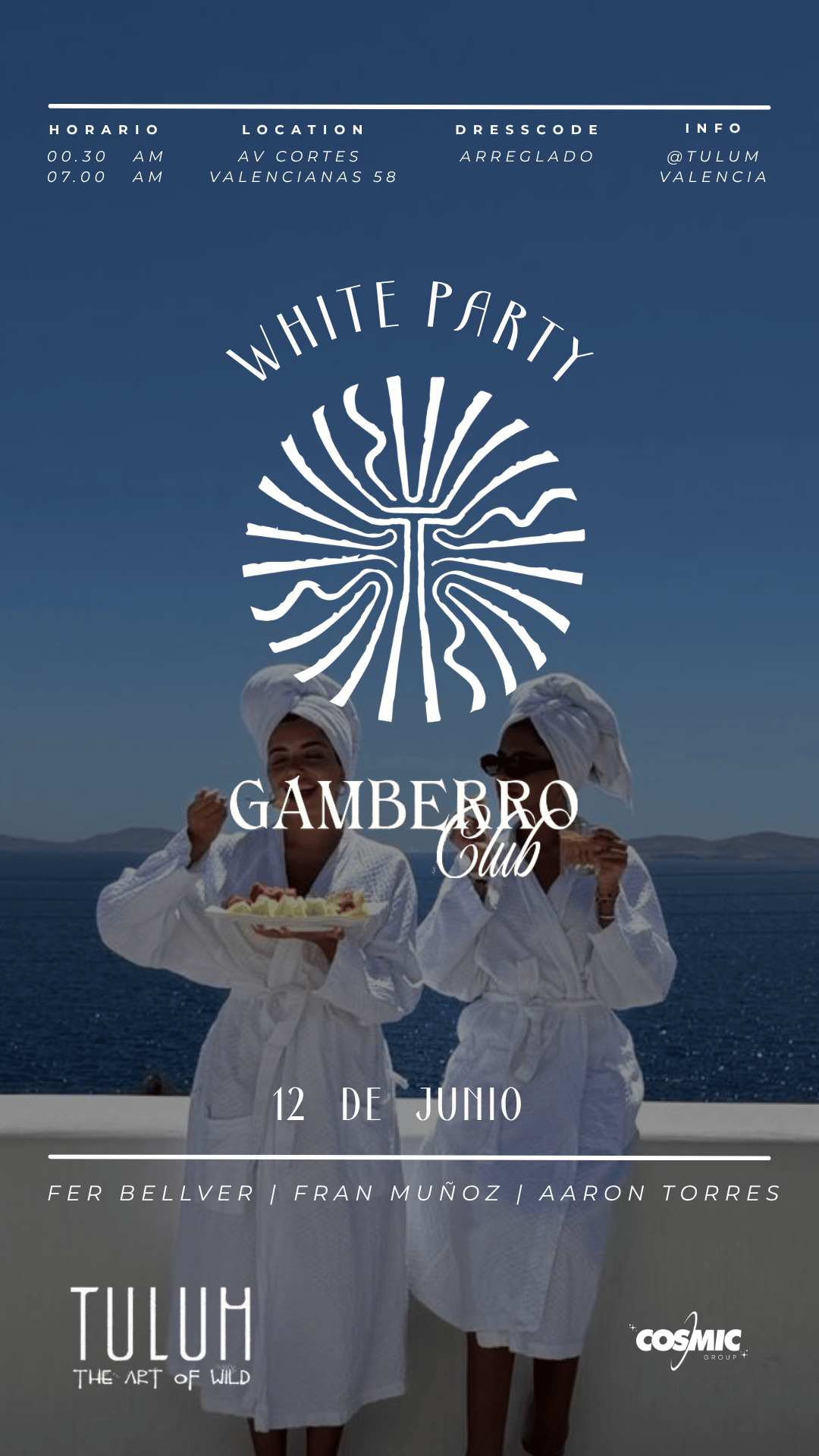 VIERNES | GAMBERRO CLUB WHITE PARTY