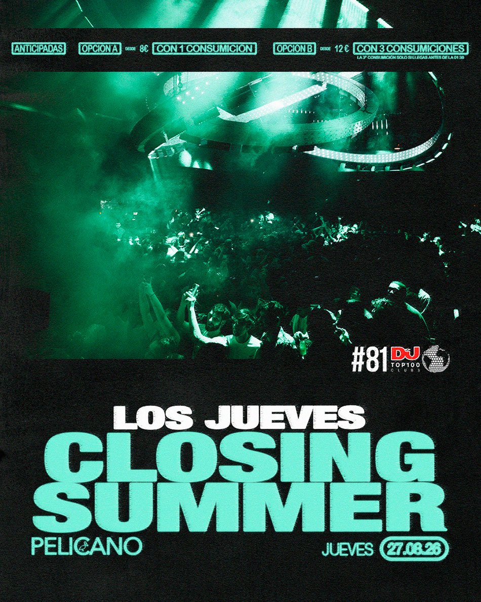 LOS JUEVES CLOSING SUMMER