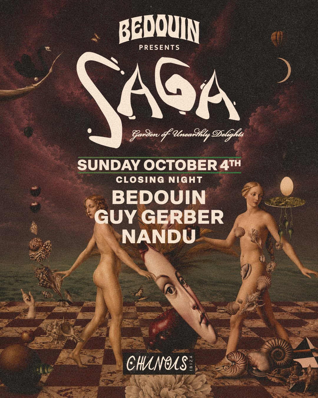 Chinois SAGA Closing: Bedouin, Guy Gerber, Nandu