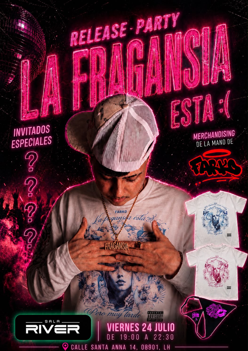 Release Party La Fragansia Está Triste :(