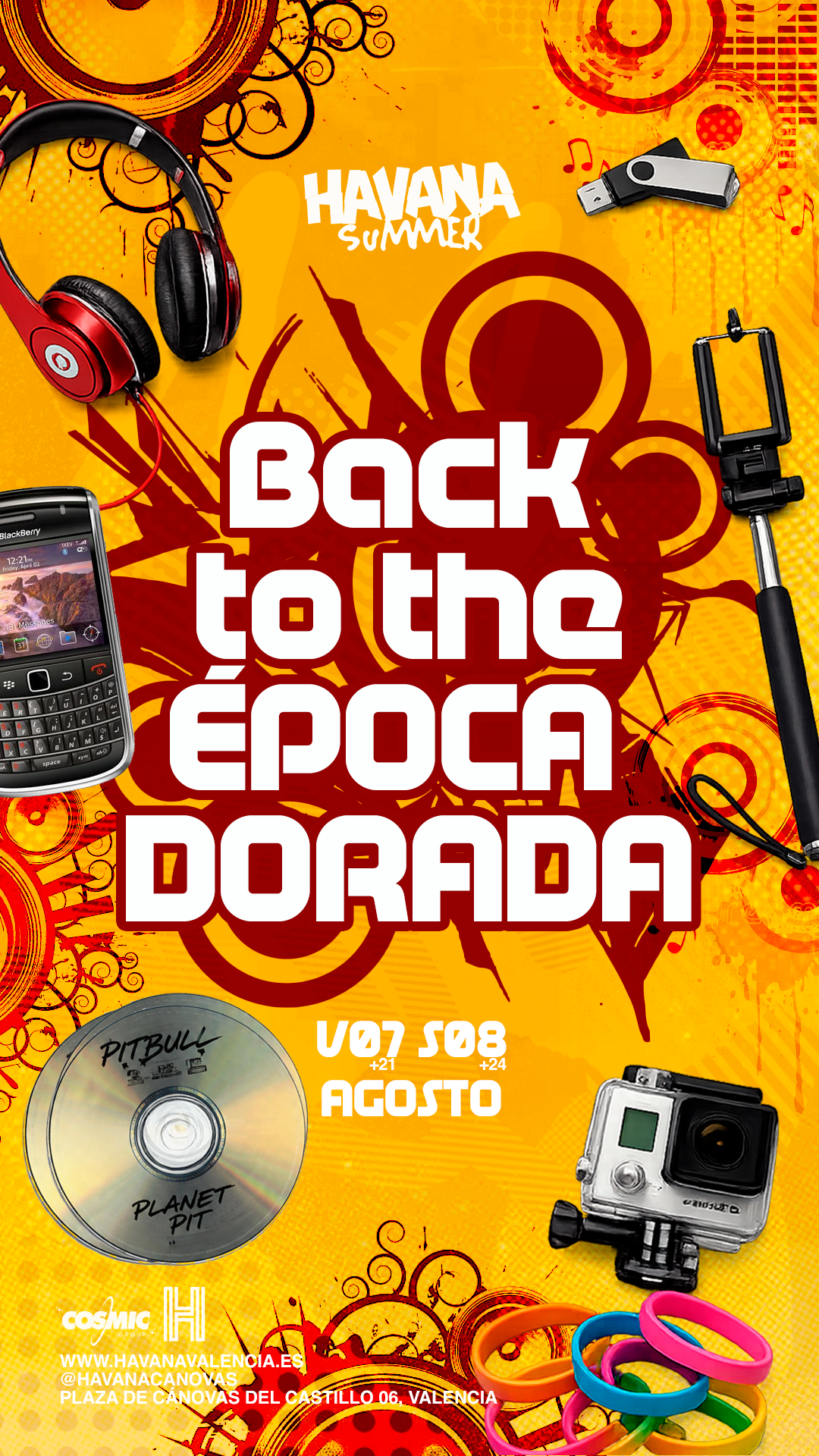 BACK TO THE ÉPOCA DORADA - SABADO NOCHE