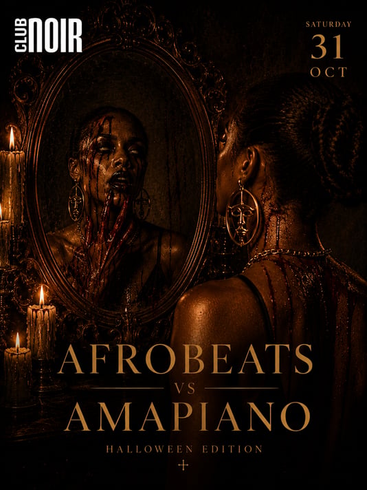 AFROBEATS VS AMAPIANO — HALLOWEEN EDITION 🖤
