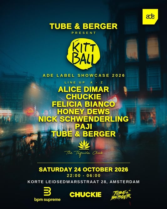 Kittball Records Powered by BPM Supreme in The Tequila Club, Amsterdam