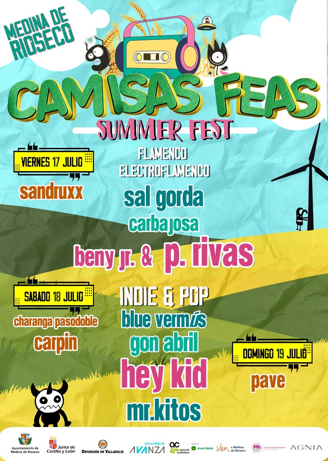 Camisas Feas Summer Fest