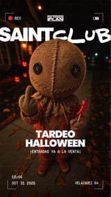 Cartel de Tardeo Halloween x Yatengoplan