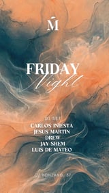 Cartel de Marabu Viernes Noche