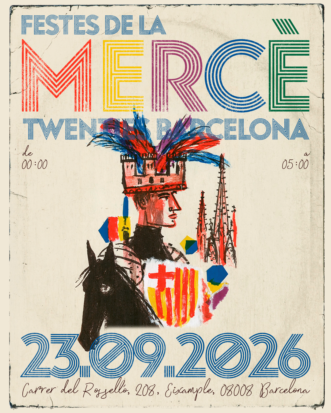 LA MERCÉ AT TWENTIES