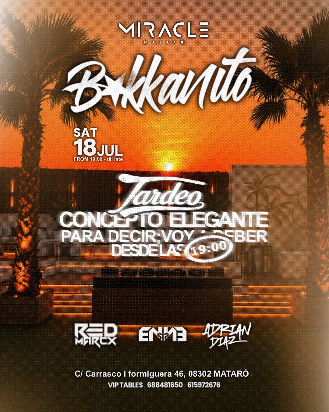 DISSABTE 18 - BAKKANITO
