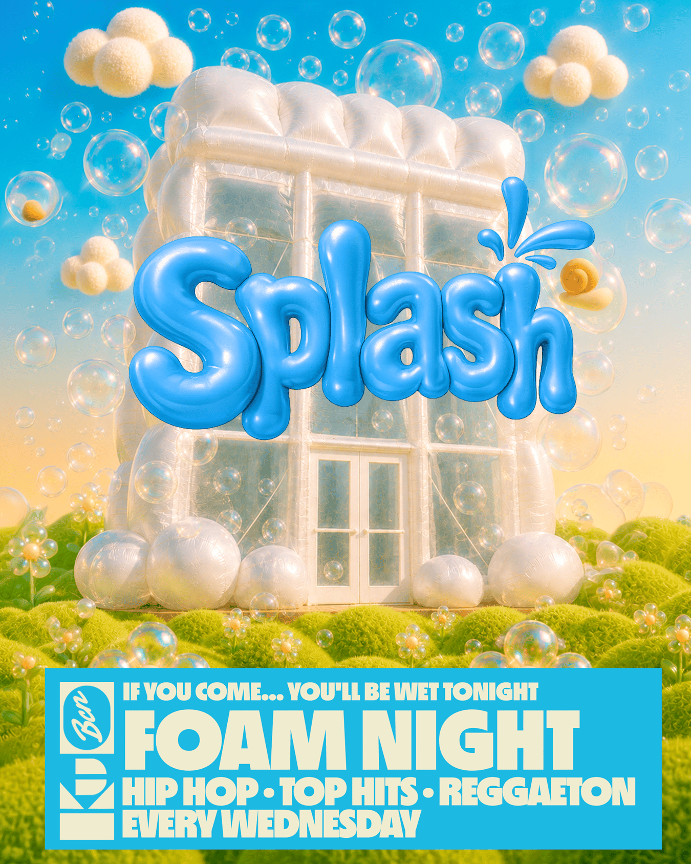 FOAM NIGHT SPLASH X GUAYA PROJECT