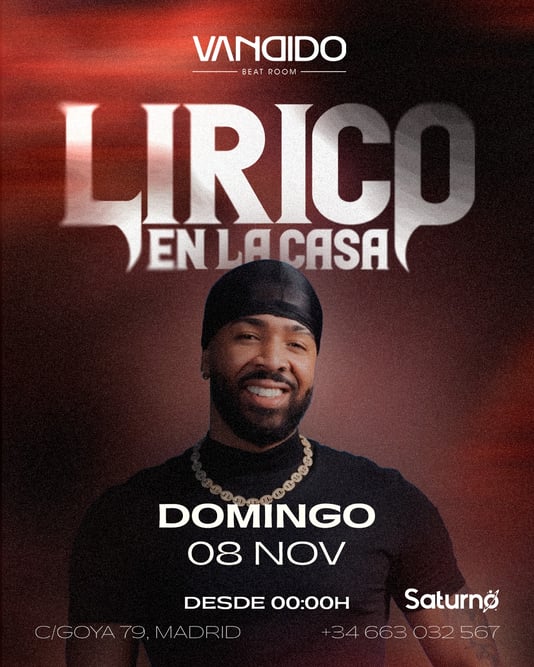 LIRICO EN LA CASA x VANDIDO poster