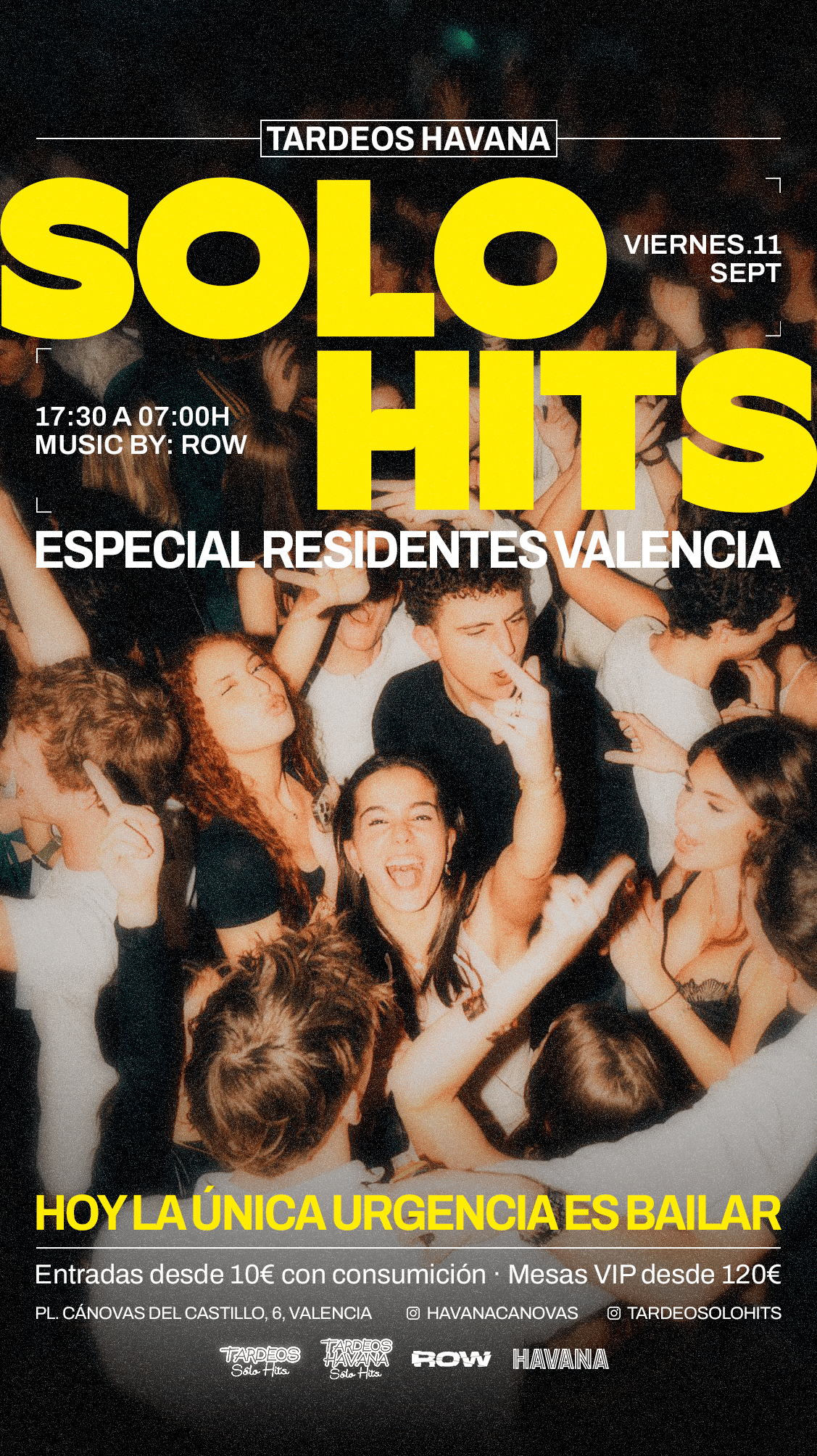 TARDEOS SÓLO HITS - ESPECIAL RESIDENTES