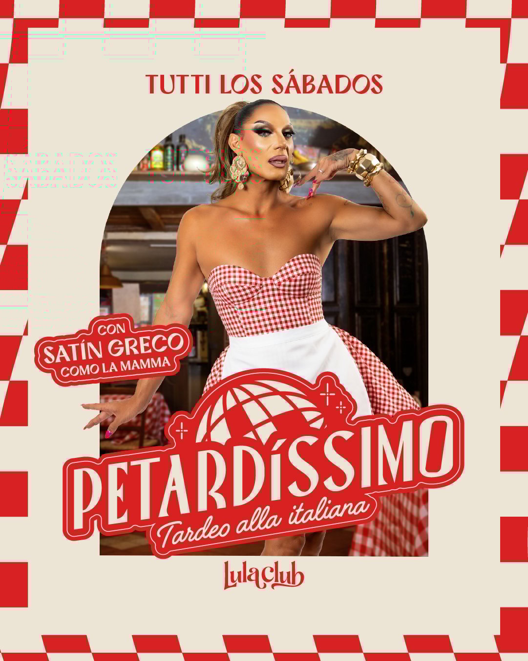  PETARDÍSSIMO - Madrid - Un tardeo alla italiana - Con SATÍN GRECO
