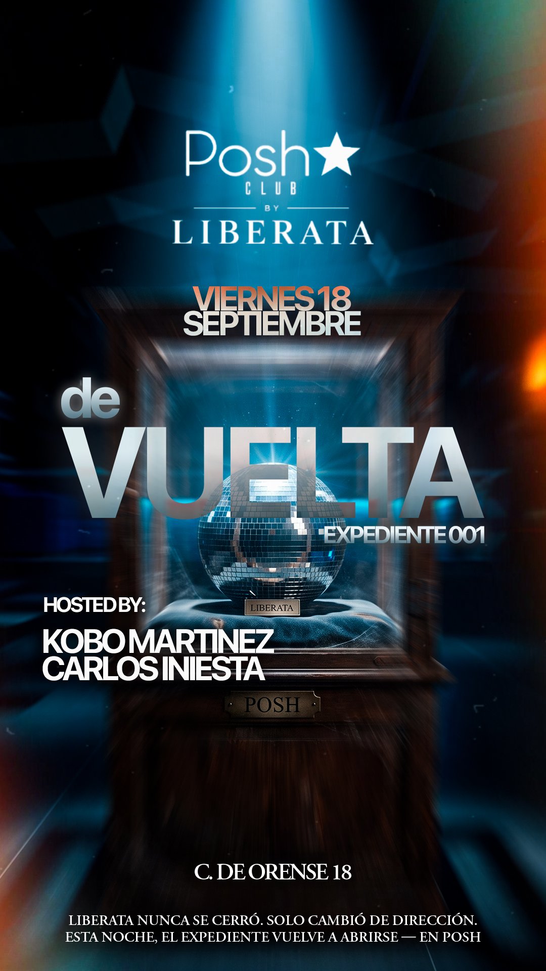 Cartel de Posh By Liberata | Viernes