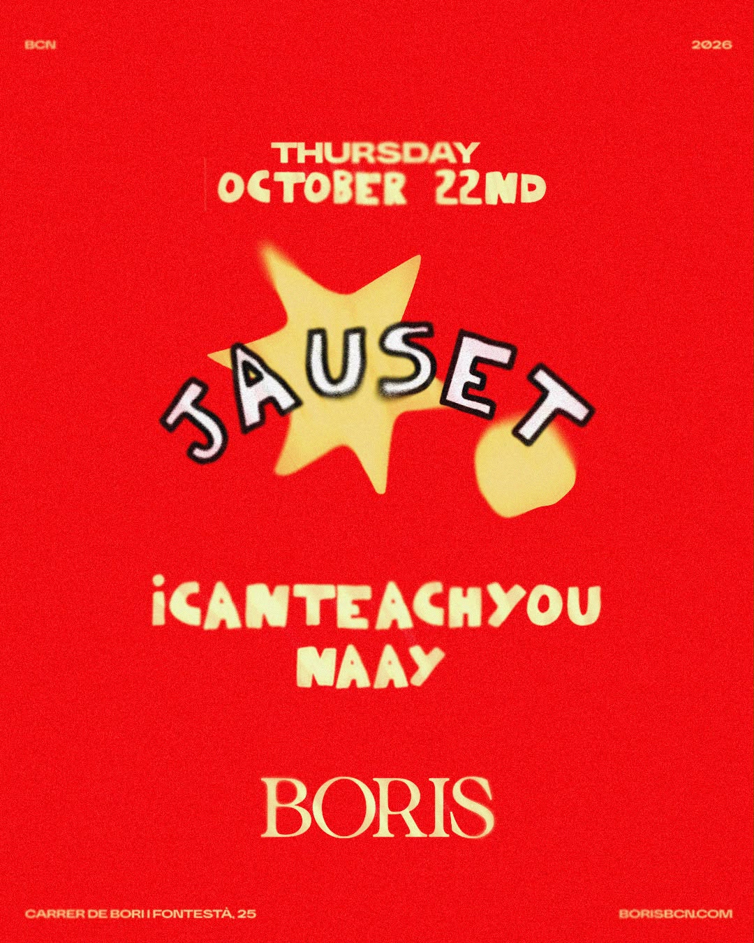 22.10 JAUSET x 83D (080 Afterparty)