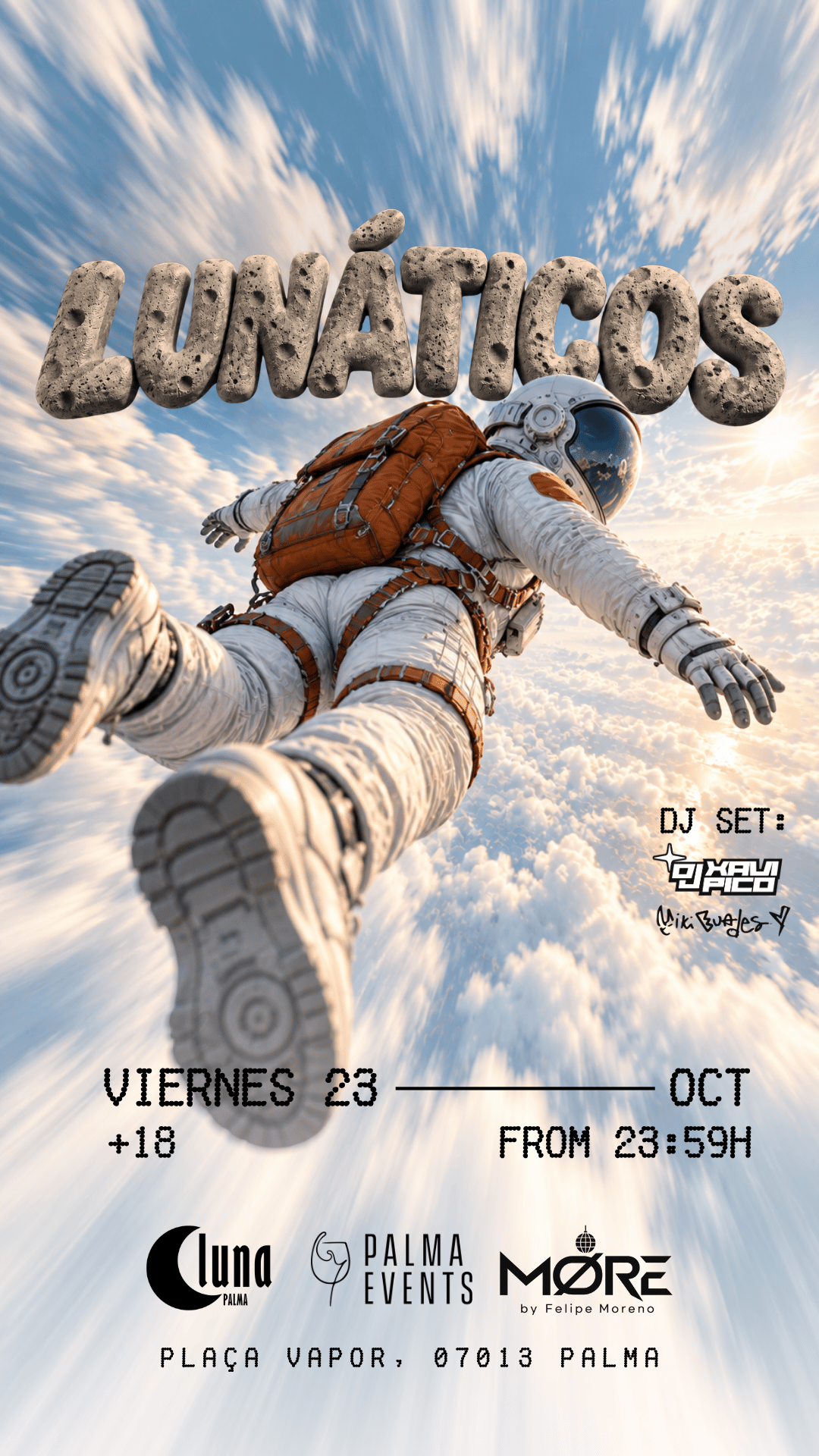 Lunáticos By Palma Events & More – Luna