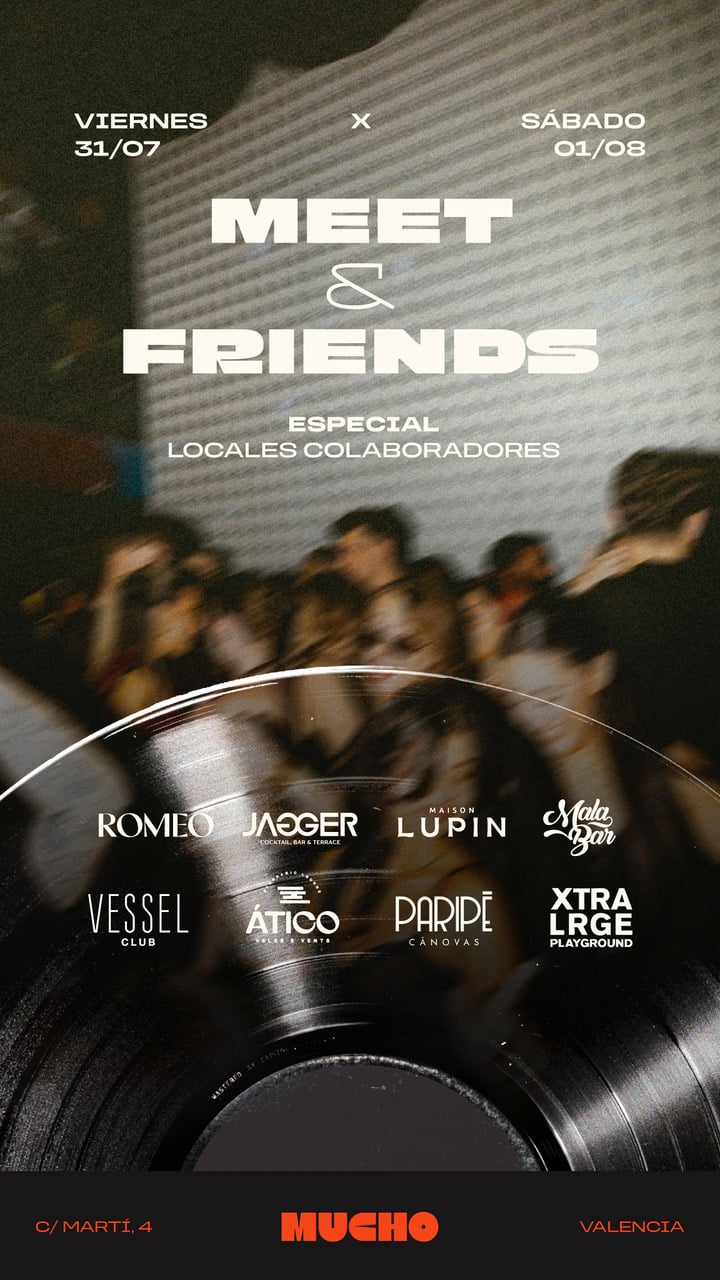 Meet & Friends - Sábado