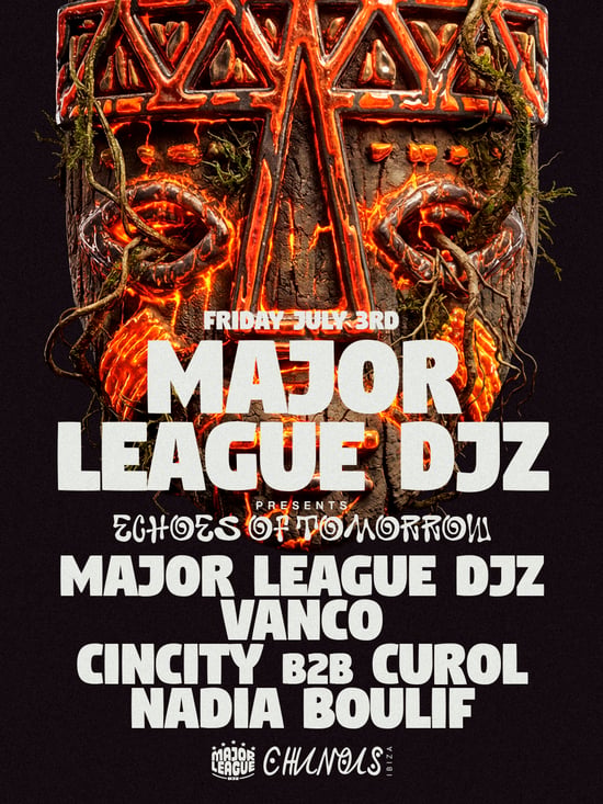 Echoes of Tomorrow: Major League DJz, Vanco, Cincity B2B Curol, Nadia Boulif