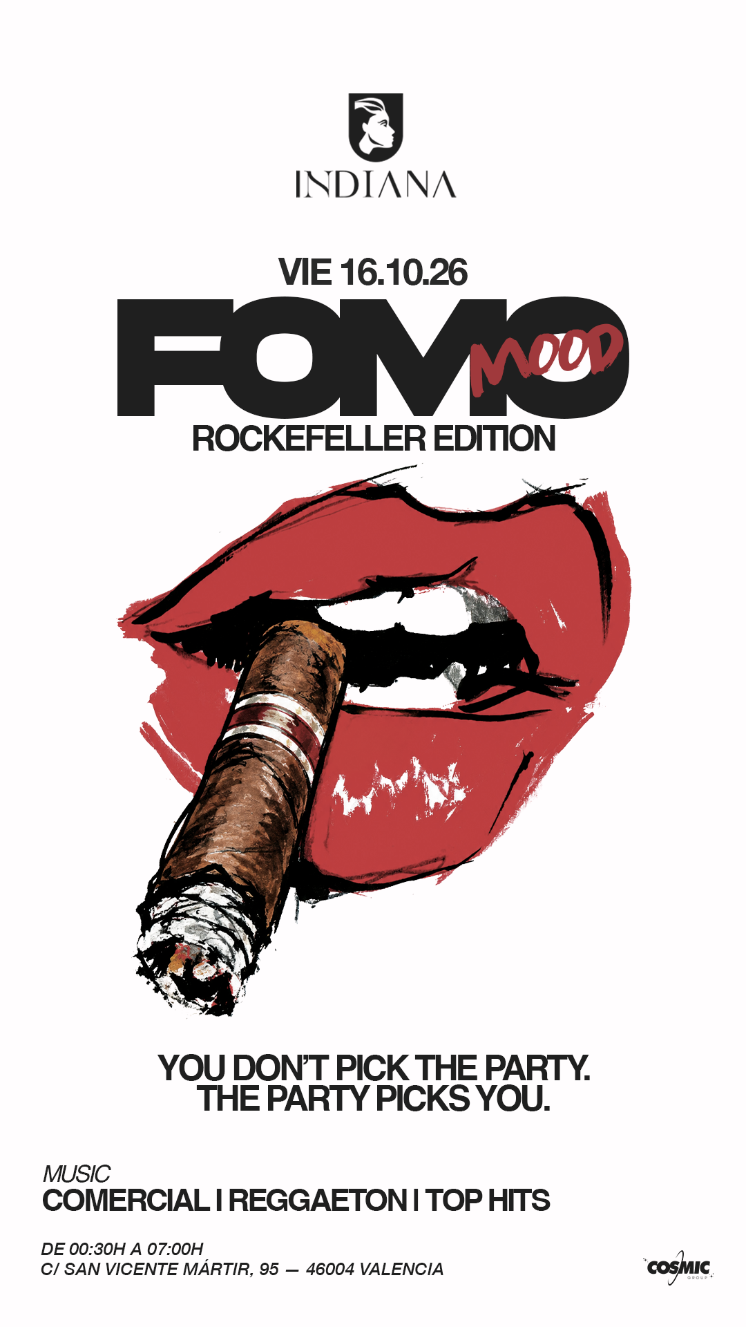 FOMO MOOD | VIERNES DE INDIANA