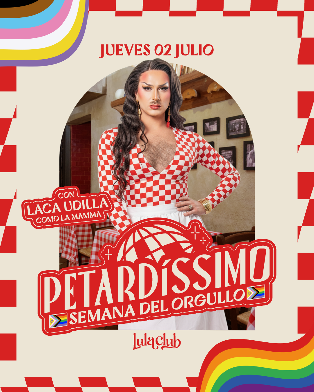 PETARDÍSSIMO - Madrid - Un tardeo alla italiana con LACA UDILLA