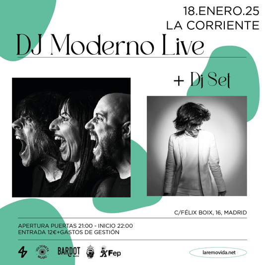 DJ Moderno Live + DJ Set en 🪩 #LaReMovida