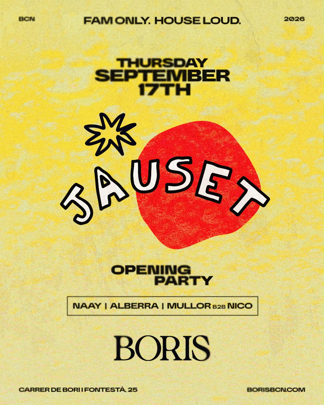 JAUSET - Opening Party