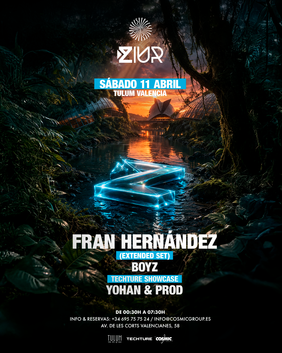 ZIUR & TECHTURE SHOWCASE | | SÁBADO TULUM