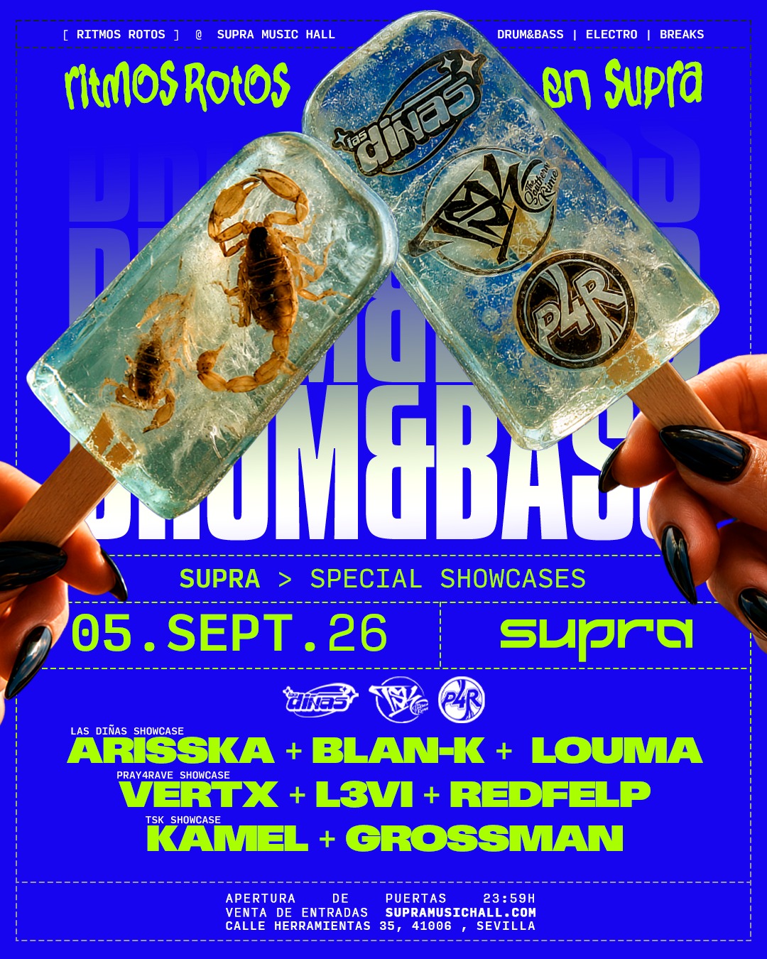 Ritmos Rotos en Supra Music Hall