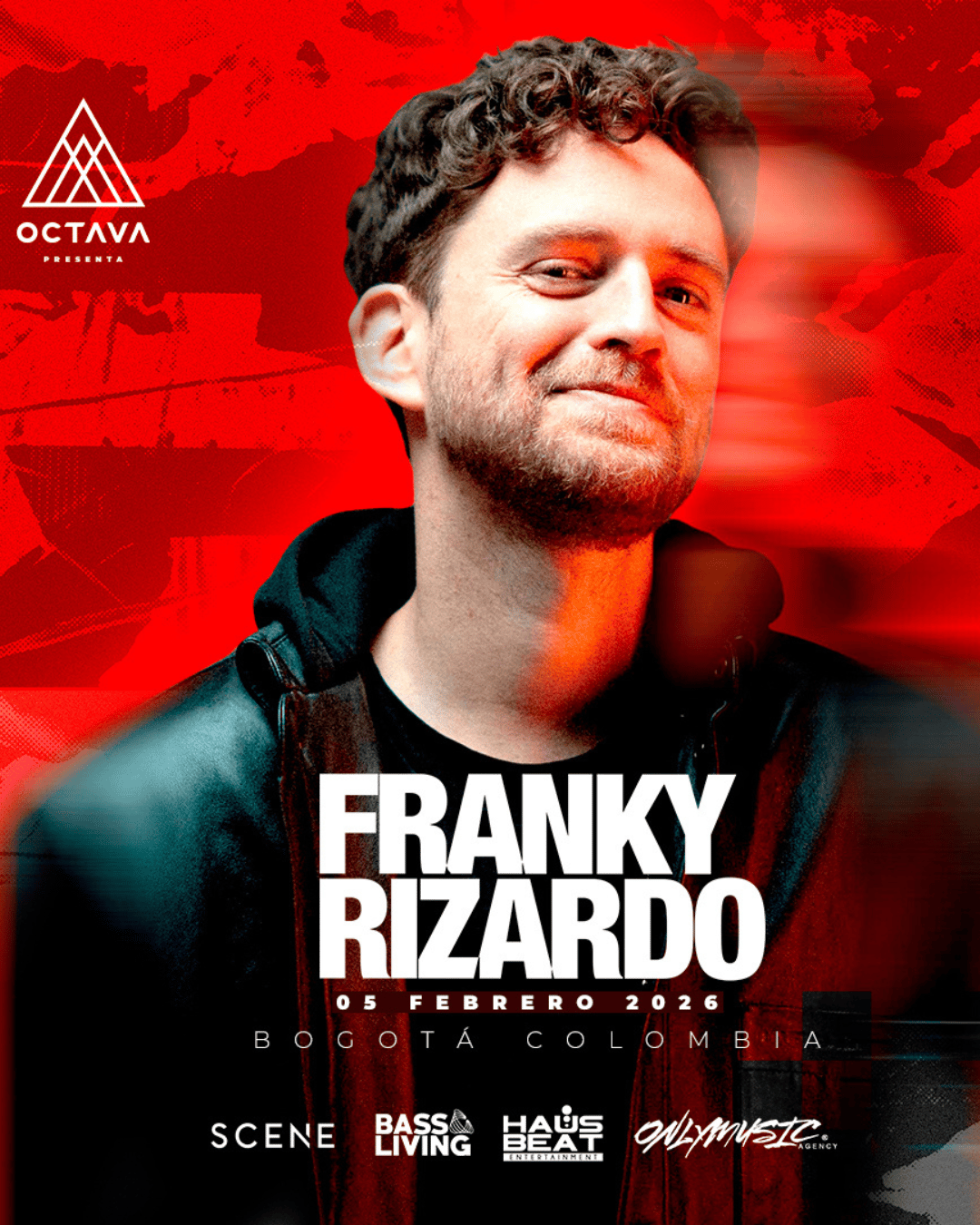 FRANKY RIZARDO - Bogotá | Jue, 5 feb | Scene sas