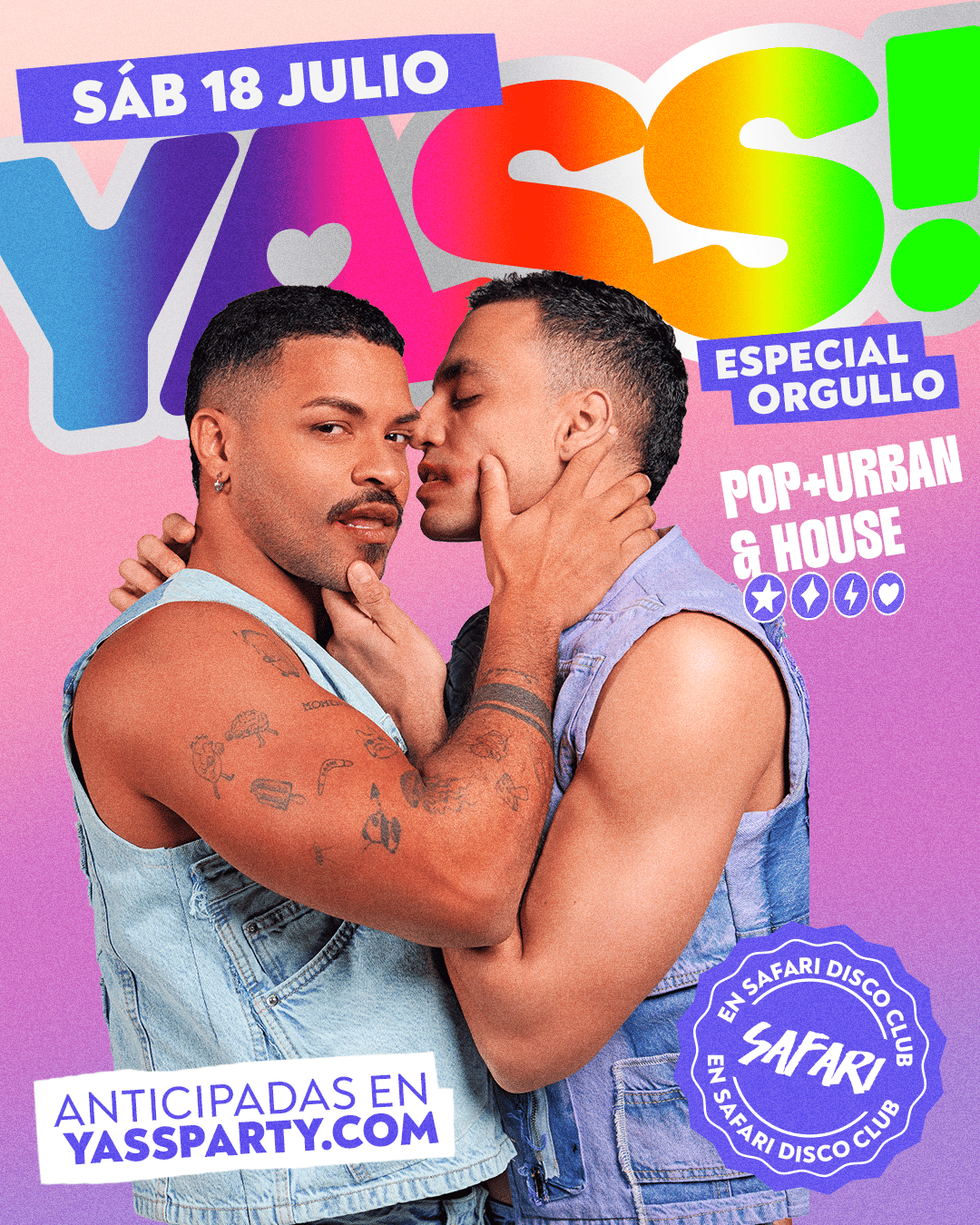 YASS! - Barcelona | Especial PRIDE 2026