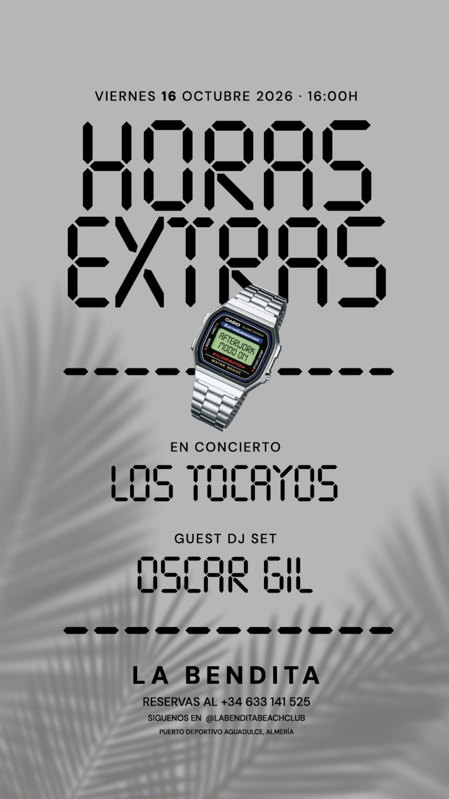 Cartel de HORAS EXTRA