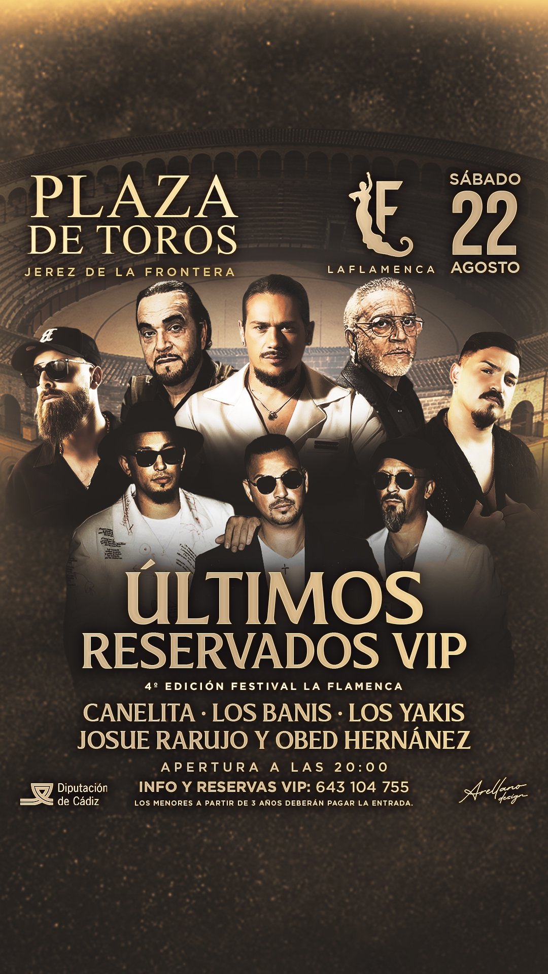 CANELITA, LOS BANIS, LOS YAKIS, JOSUE RARUJO & OBED HERNÁNDEZ | PLAZA DE TOROS JEREZ DE LA FRONTERA