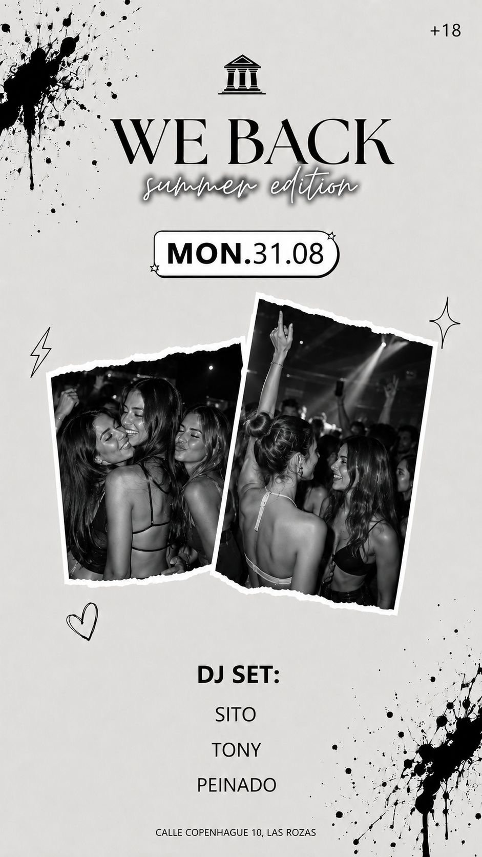 WE BACK LUNES 31