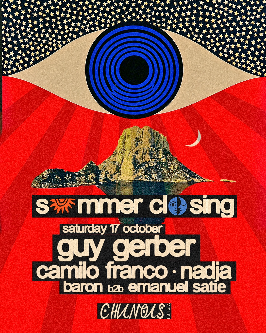 Chinois Summer Closing: Guy Gerber, Camillo Franco, Nadja, Baron b2b Emanuel Satie