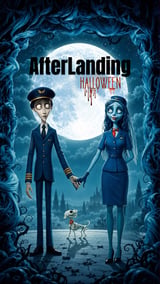 Cartel de Afterlanding Halloween