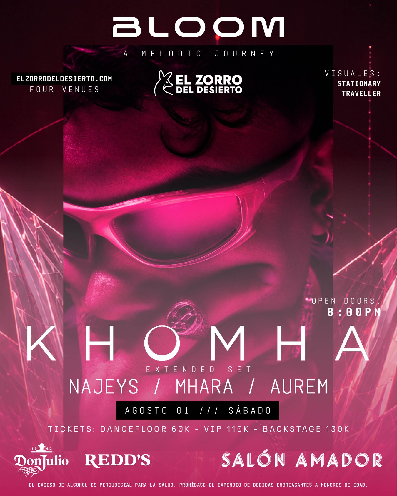 FESTIVAL DE LAS FLORES 🌷 ZORRO DEL DESIERTO 🌷 KHOMHA