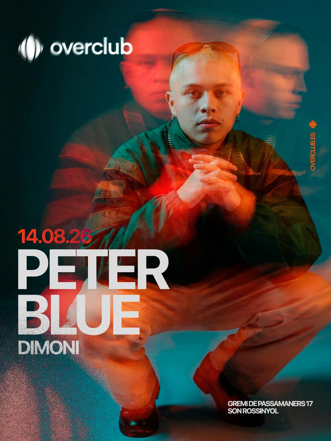 PETER BLUE at OVERCLUB