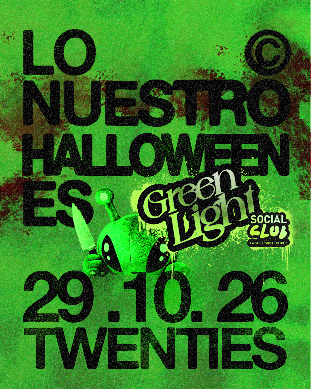 LONUESTRO X GREENLIGHT HALLOWEEN | SOCIAL CLUB
