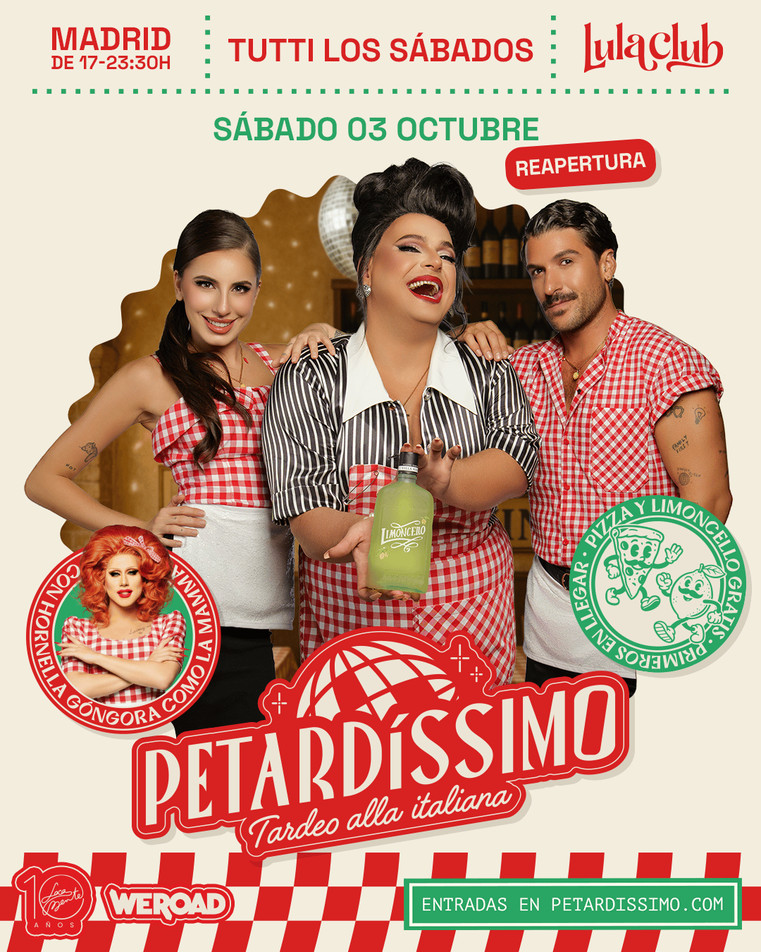 PETARDÍSSIMO - Madrid 🇮🇹 Un tardeo alla italiana